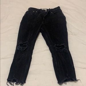 Abercrombie & Fitch High Rose Mom Jeans 31